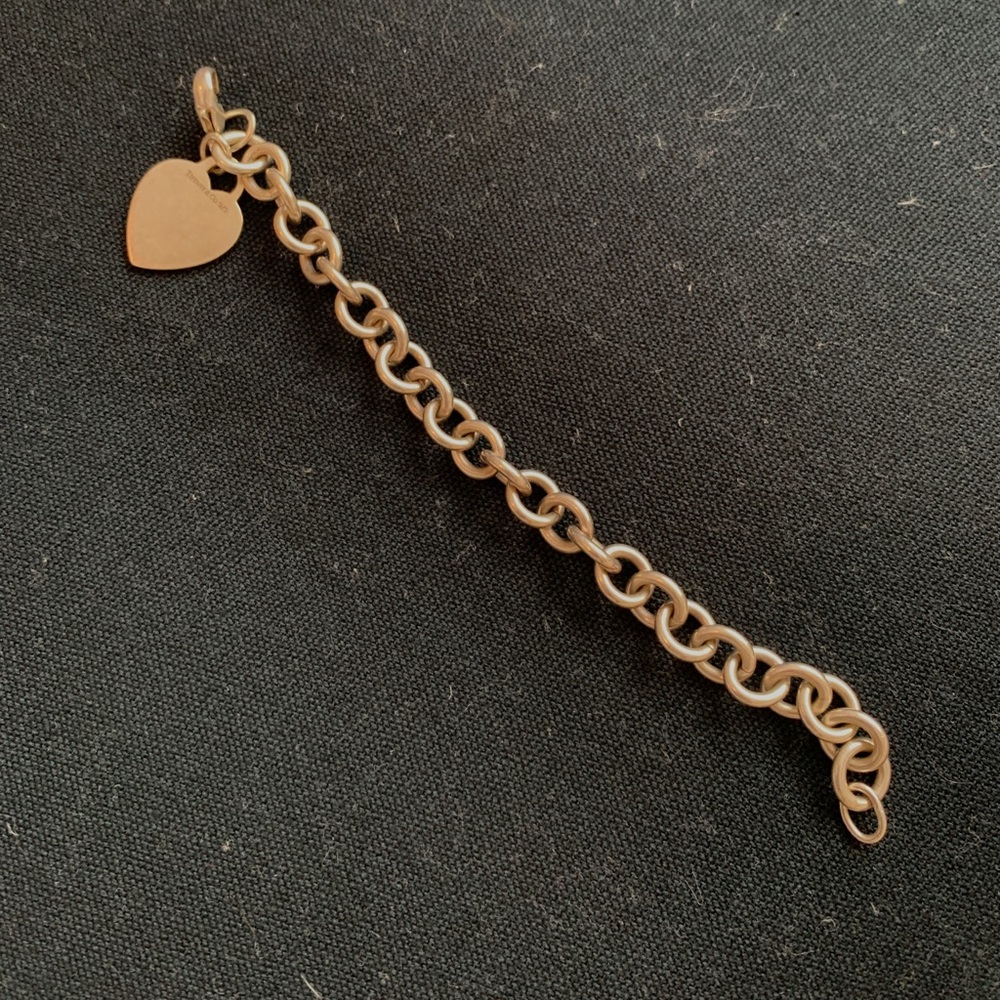 TIFFANY & CO SILVER CHAIN BRACELET!!!! REAL!